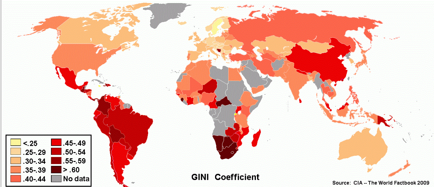 World Gini Coefficient