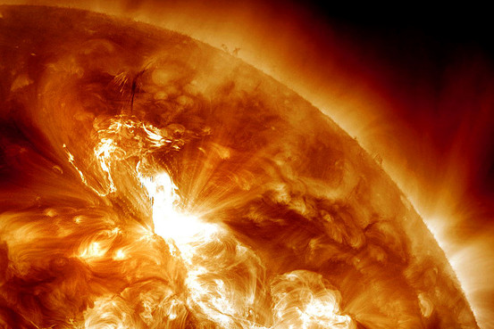 SUN'S MOST POWERFUL FLARE SINCE 2005