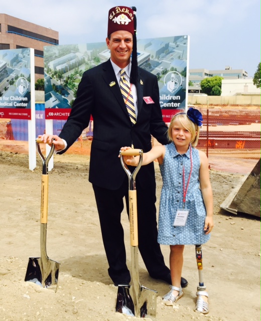 NEW SHRINER HOSPITAL FOR KIDS TO BE BUILT, GROUNDBREAKING CEREMONY!